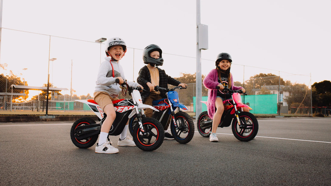 RFN Warrior Kids Electric Dirt Bikes: The Yamaha PW50 Killer?