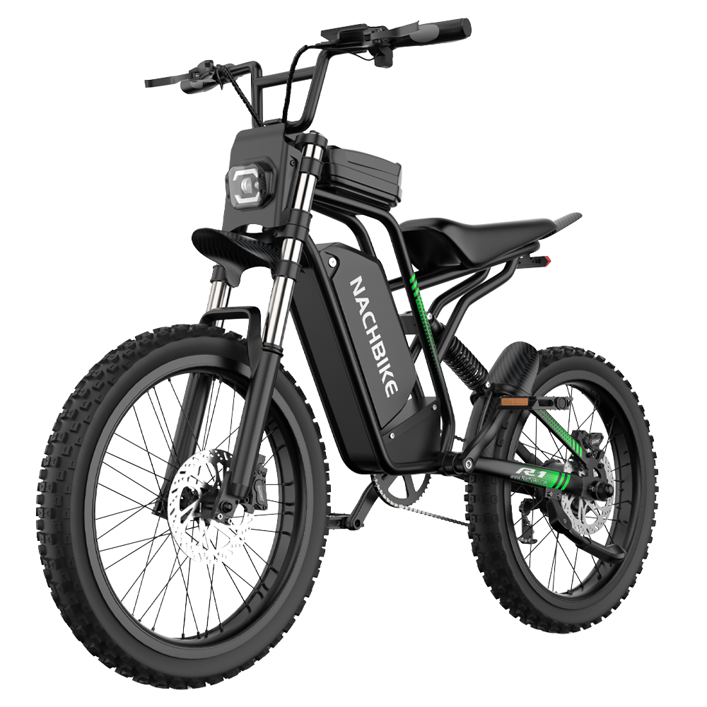 Nachbike R1 Electric Dirt Bike with Pedals