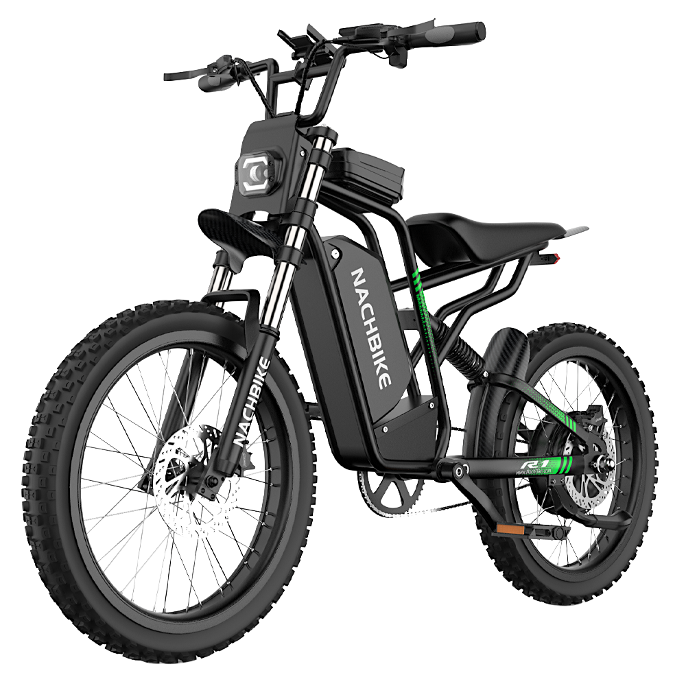 Nachbike R1 Electric Dirt Bike with Pedals