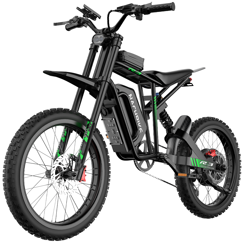 Nachbike R3 Electric Dirt Bike with Pedals